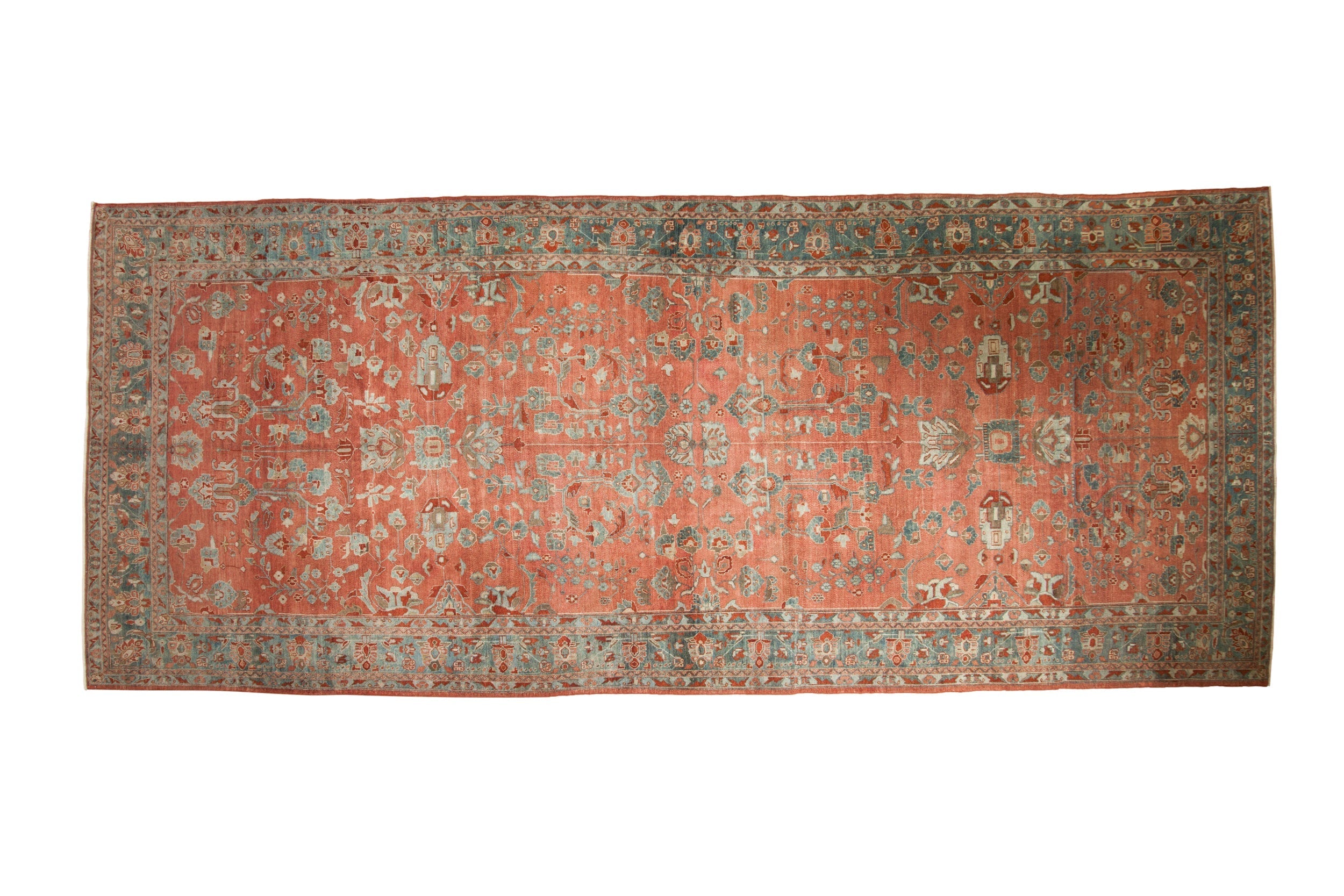 7x17 Vintage Distressed Bibikabad Carpet by Old New House® - main product image for Resin Society