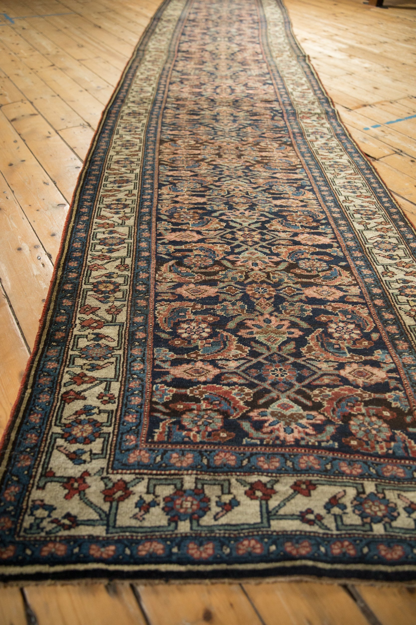 3.5x18 Antique Bijar Rug Runner by Old New House® - product image 7 for Resin Society