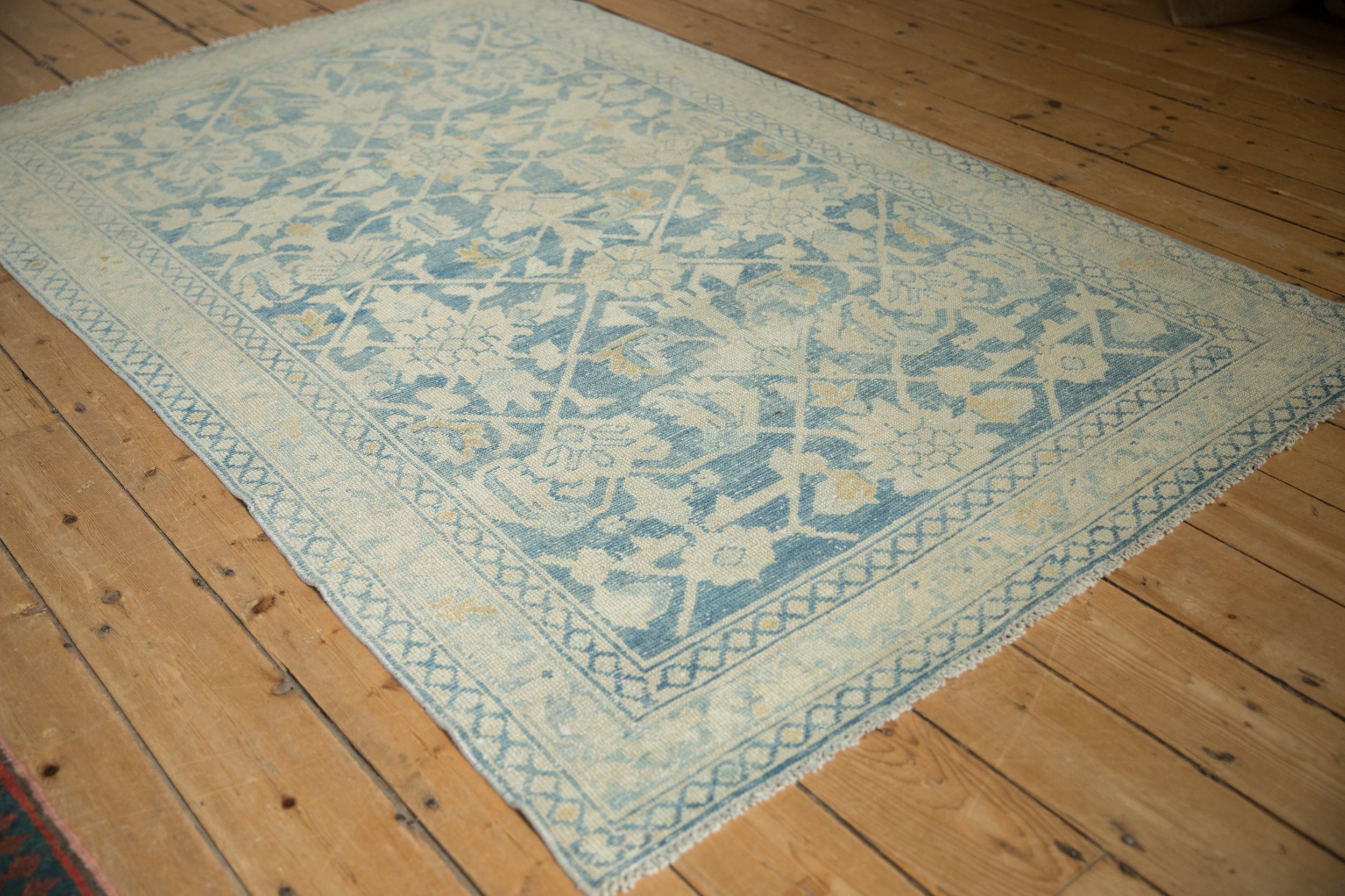 4.5x7 Vintage Distressed Hamadan Rug by Old New House® - product image 4 for Resin Society