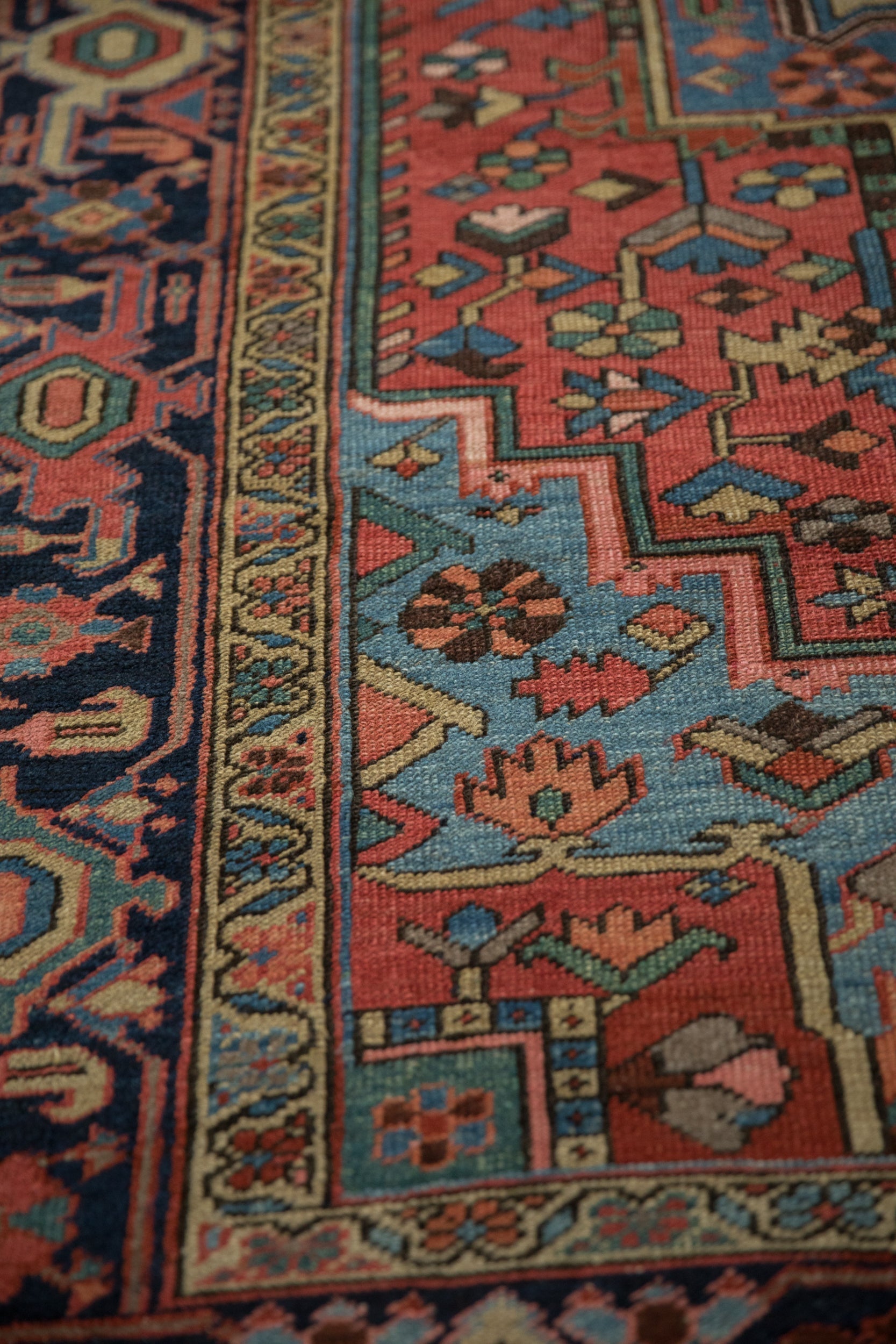 6x9 Antique Heriz Carpet by Old New House® - product image 9 for Resin Society