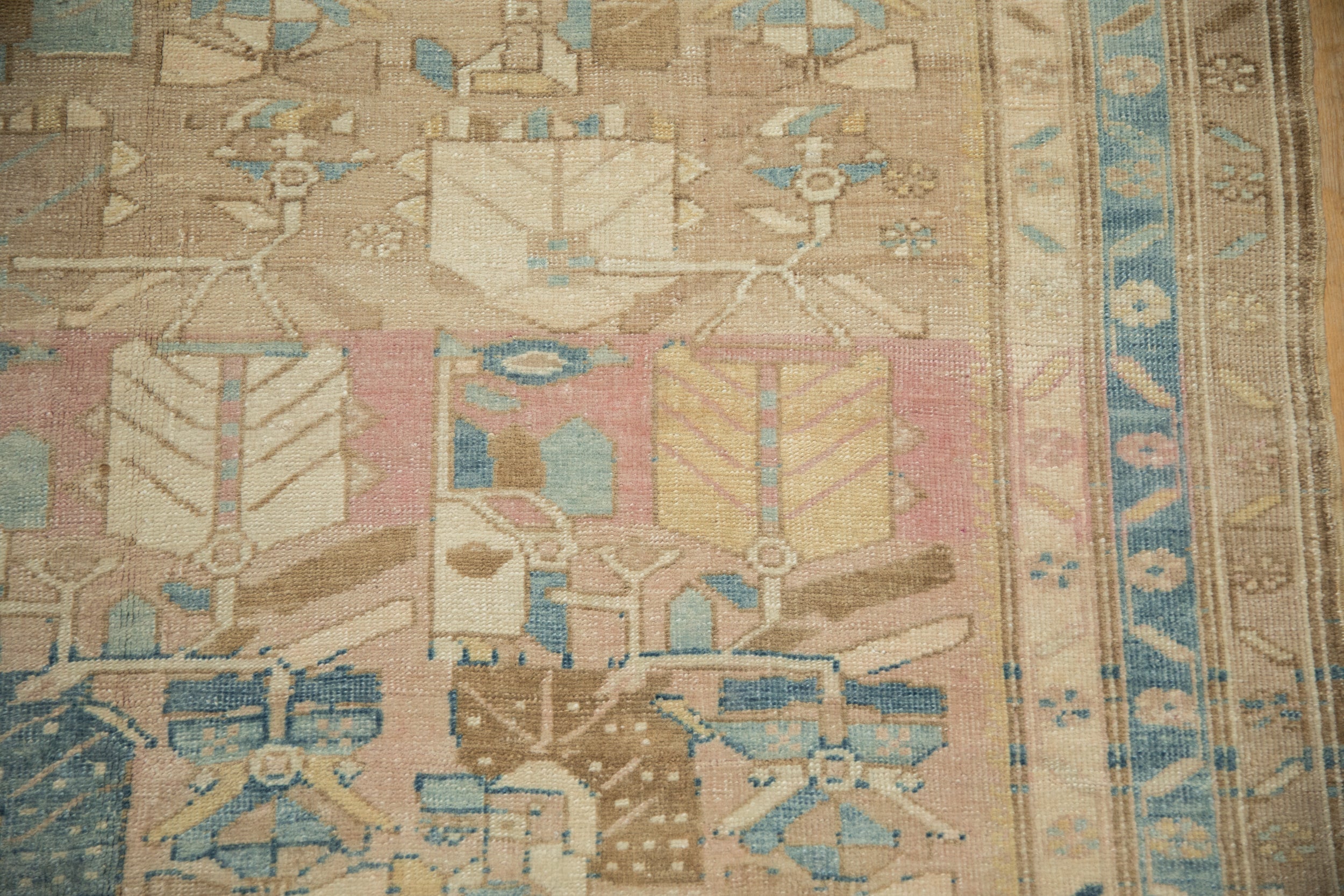 5x13.5 Vintage Distressed Northwest Persian Rug Runner by Old New House® - product image 3 for Resin Society