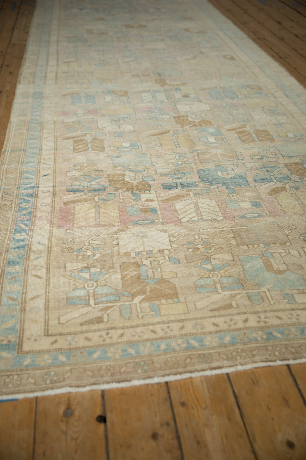 5x13.5 Vintage Distressed Northwest Persian Rug Runner by Old New House® - product image 4 for Resin Society