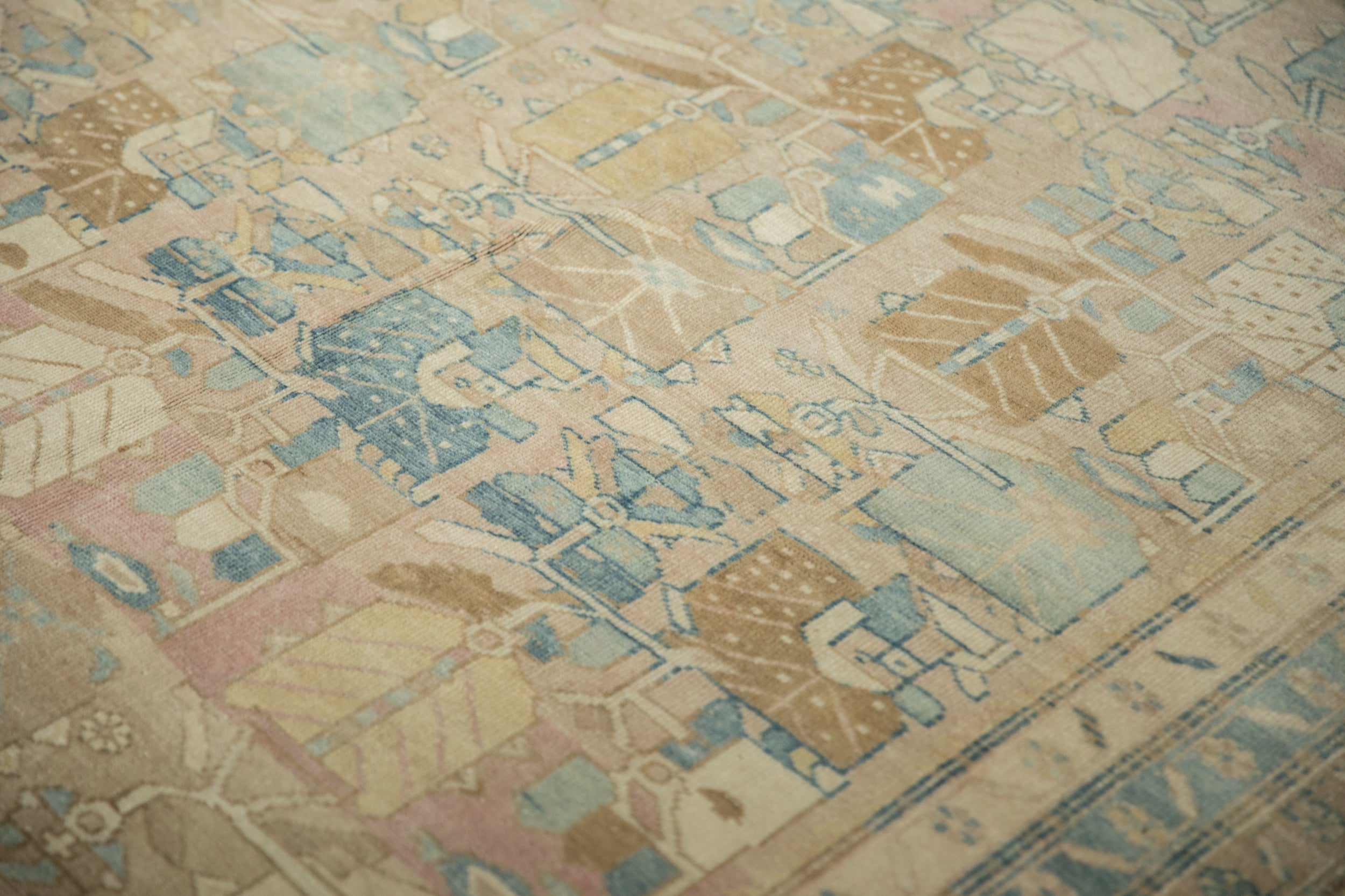 5x13.5 Vintage Distressed Northwest Persian Rug Runner by Old New House® - product image 7 for Resin Society