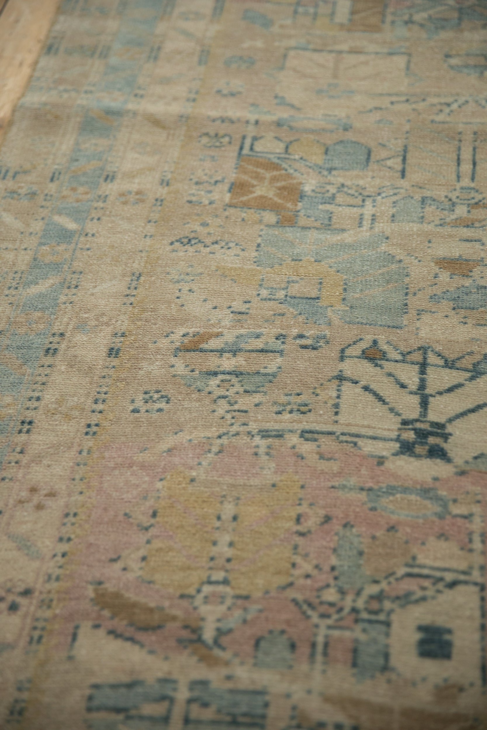 5x13.5 Vintage Distressed Northwest Persian Rug Runner by Old New House® - product image 9 for Resin Society