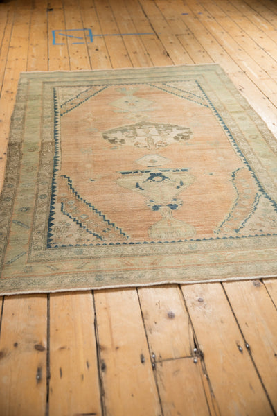 4x6.5 Vintage Distressed Hamadan Rug by Old New House® - product image 9 for Resin Society