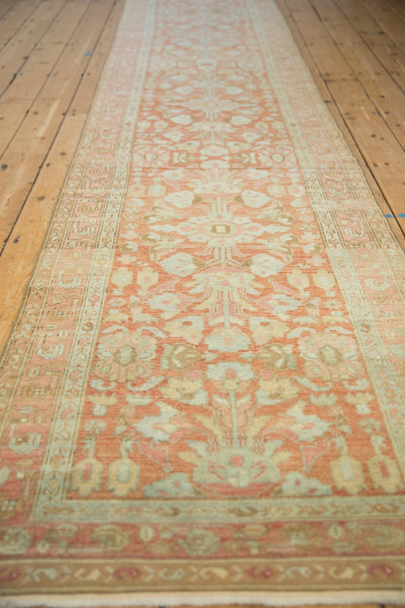 RESERVED 3x16.5 Vintage Distressed Lilihan Rug Runner