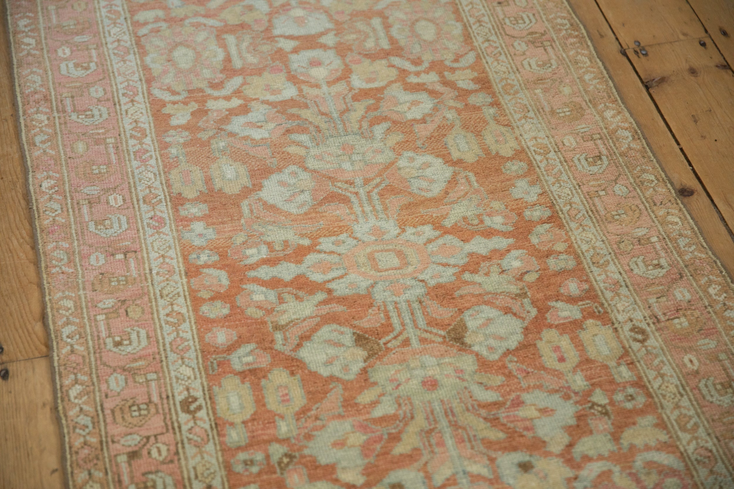 RESERVED 3x16.5 Vintage Distressed Lilihan Rug Runner