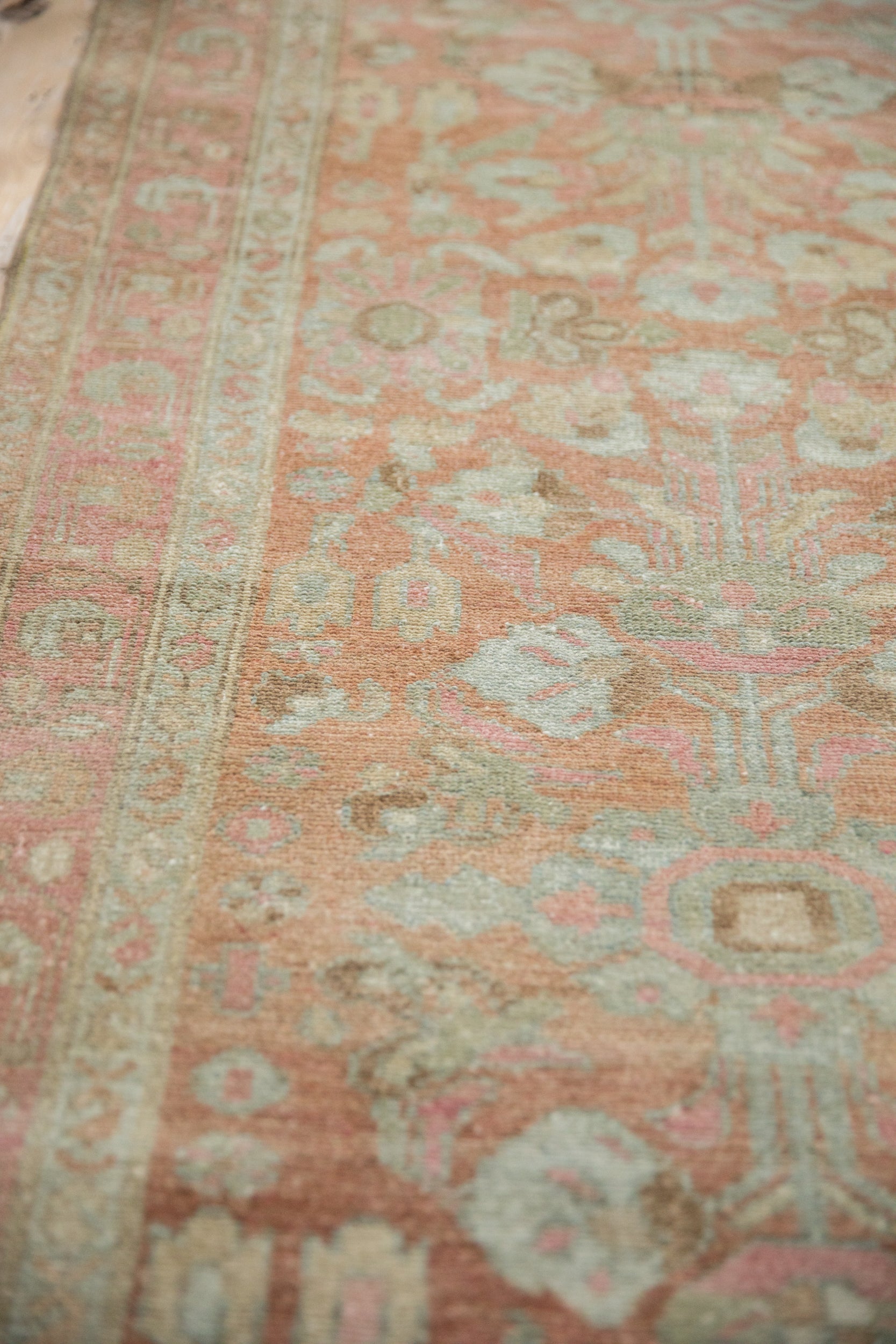 RESERVED 3x16.5 Vintage Distressed Lilihan Rug Runner
