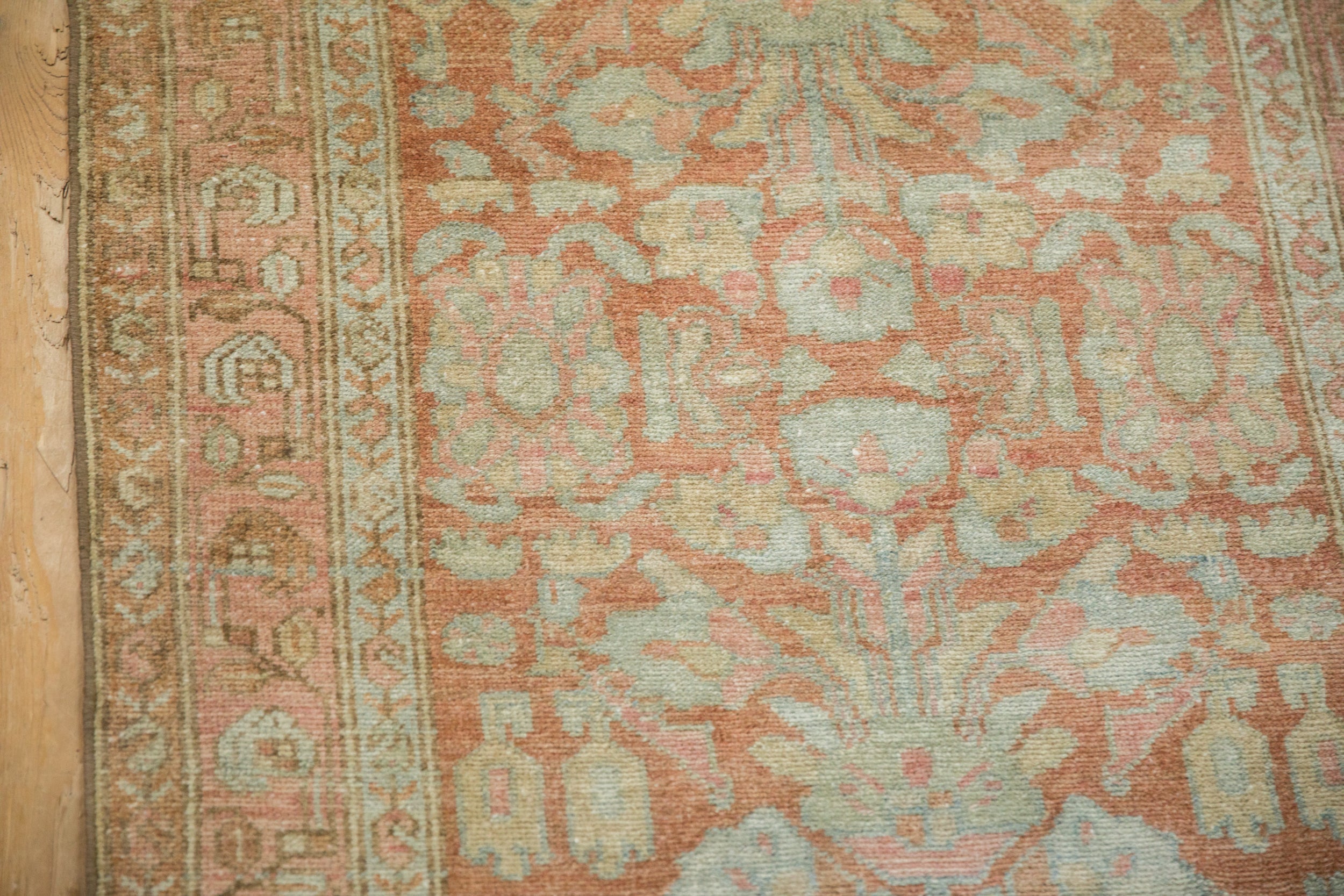 RESERVED 3x16.5 Vintage Distressed Lilihan Rug Runner