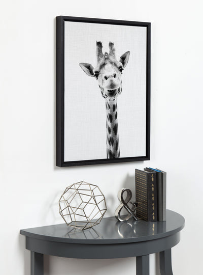 Sylvie Giraffe Framed Canvas by Simon Te of Tai Prints by kateandlaurel - product image 15 for Resin Society