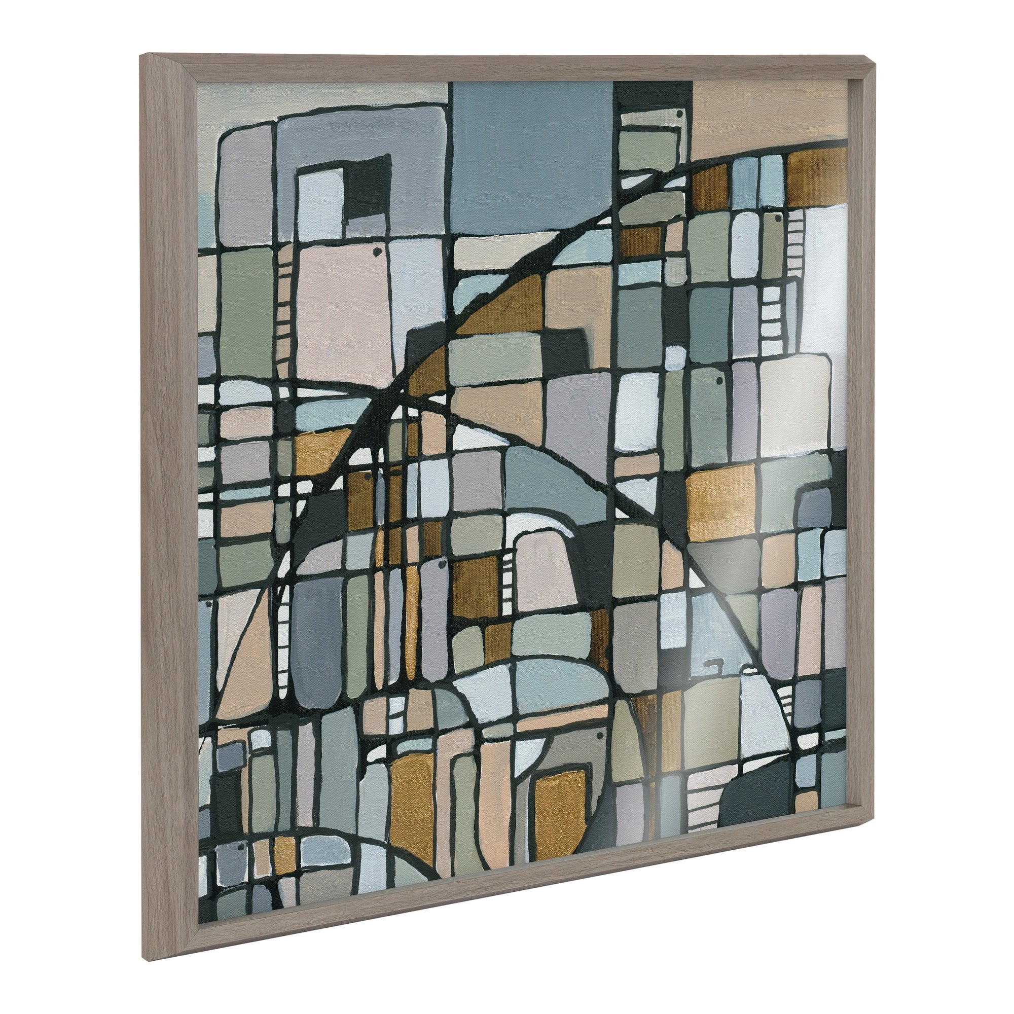 Blake Deco Nadeau Framed Printed Acrylic by Leah Nadeau by kateandlaurel - main product image for Resin Society