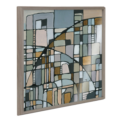 Blake Deco Nadeau Framed Printed Acrylic by Leah Nadeau by kateandlaurel - main product image for Resin Society