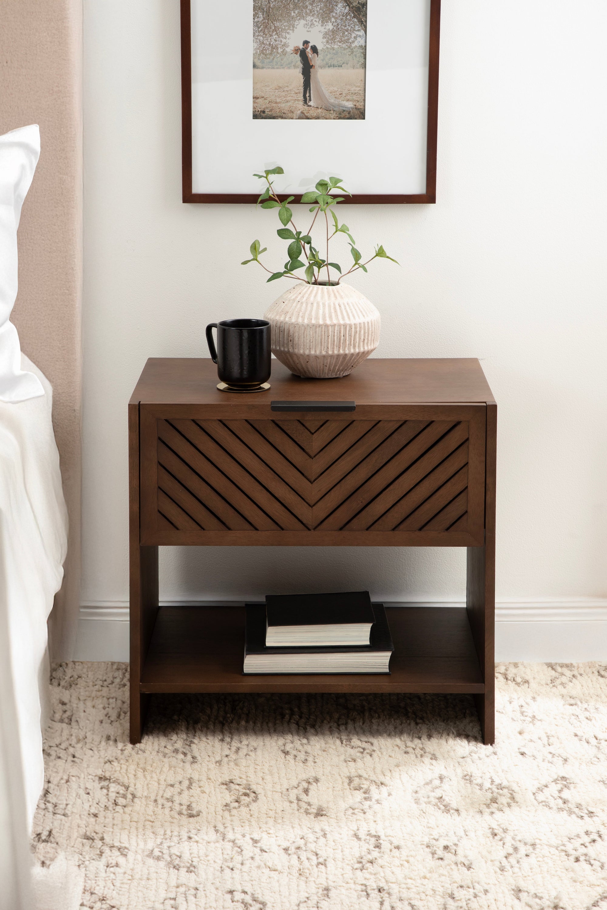 Mezzeta Wood Side Table