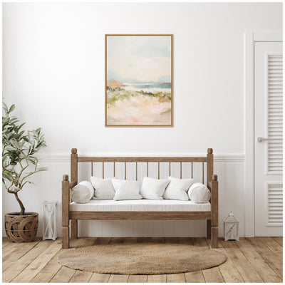 Tranquil Landscape III expansion by Amy Lighthall Framed Canvas Wall Art Print