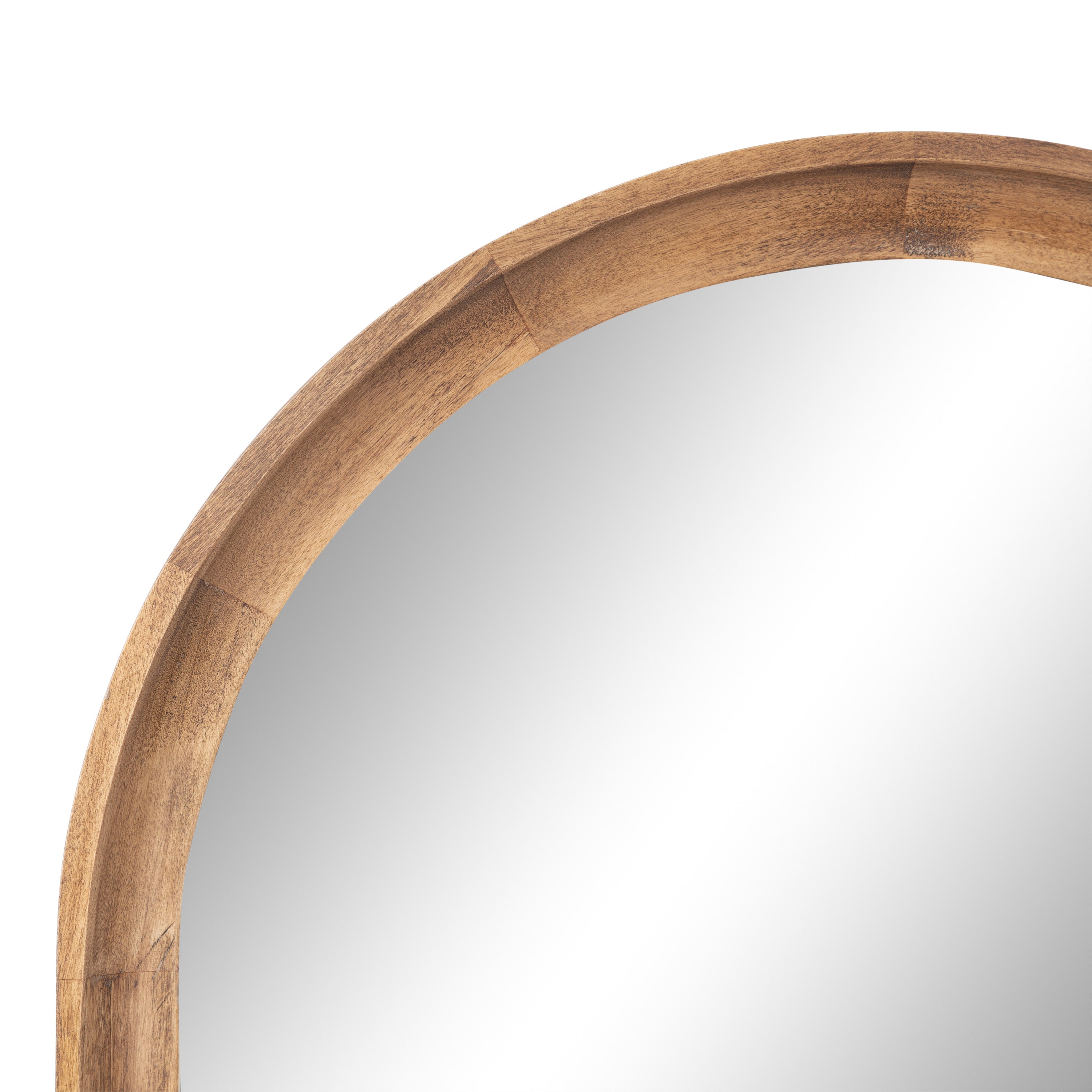 Hatherleigh Arch Wood Wall Mirror