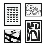 Sylvie Modern Abstract Framed Canvas Set by kateandlaurel - main product image for Resin Society