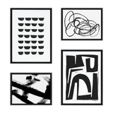Sylvie Modern Abstract Framed Canvas Set by kateandlaurel - product image 10 for Resin Society