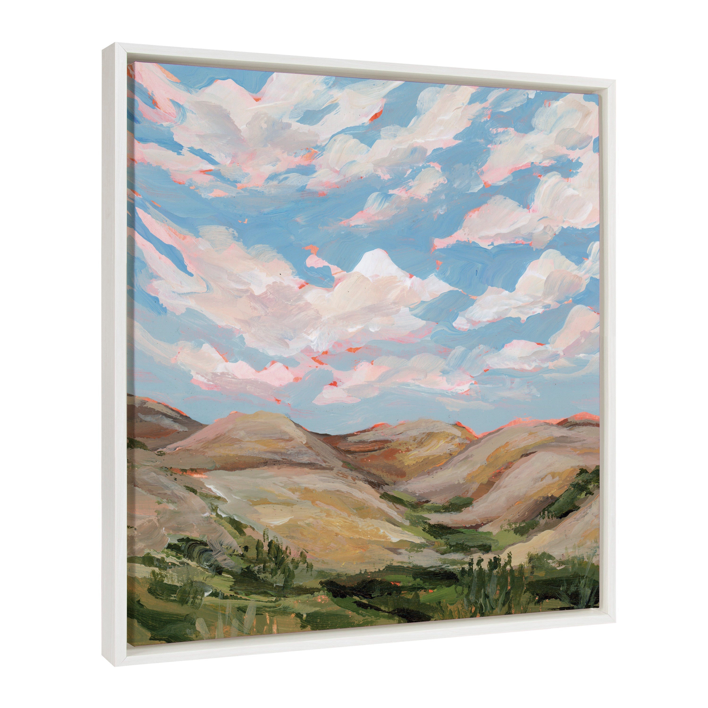 Sylvie South Dakota Framed Canvas by Emily Kenney by kateandlaurel - product image 2 for Resin Society