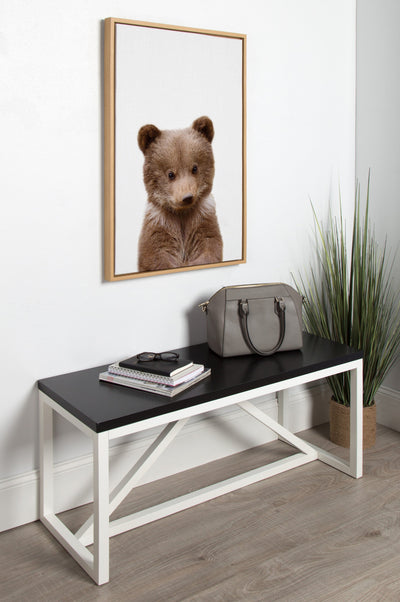 Sylvie Baby Bear Framed Canvas by Amy Peterson by kateandlaurel - product image 9 for Resin Society