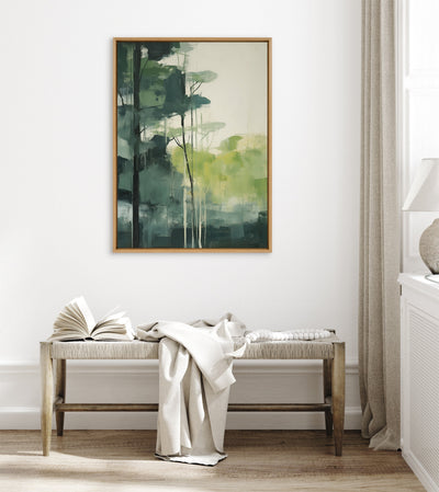 Sylvie Whispering Trees II Framed Canvas by Amy Lighthall