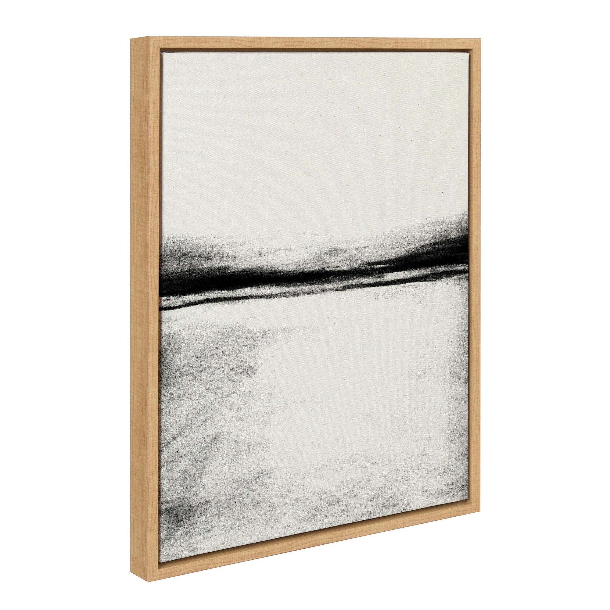 Sylvie 646 Charcoal Landscape Framed Canvas by kateandlaurel - product image 7 for Resin Society