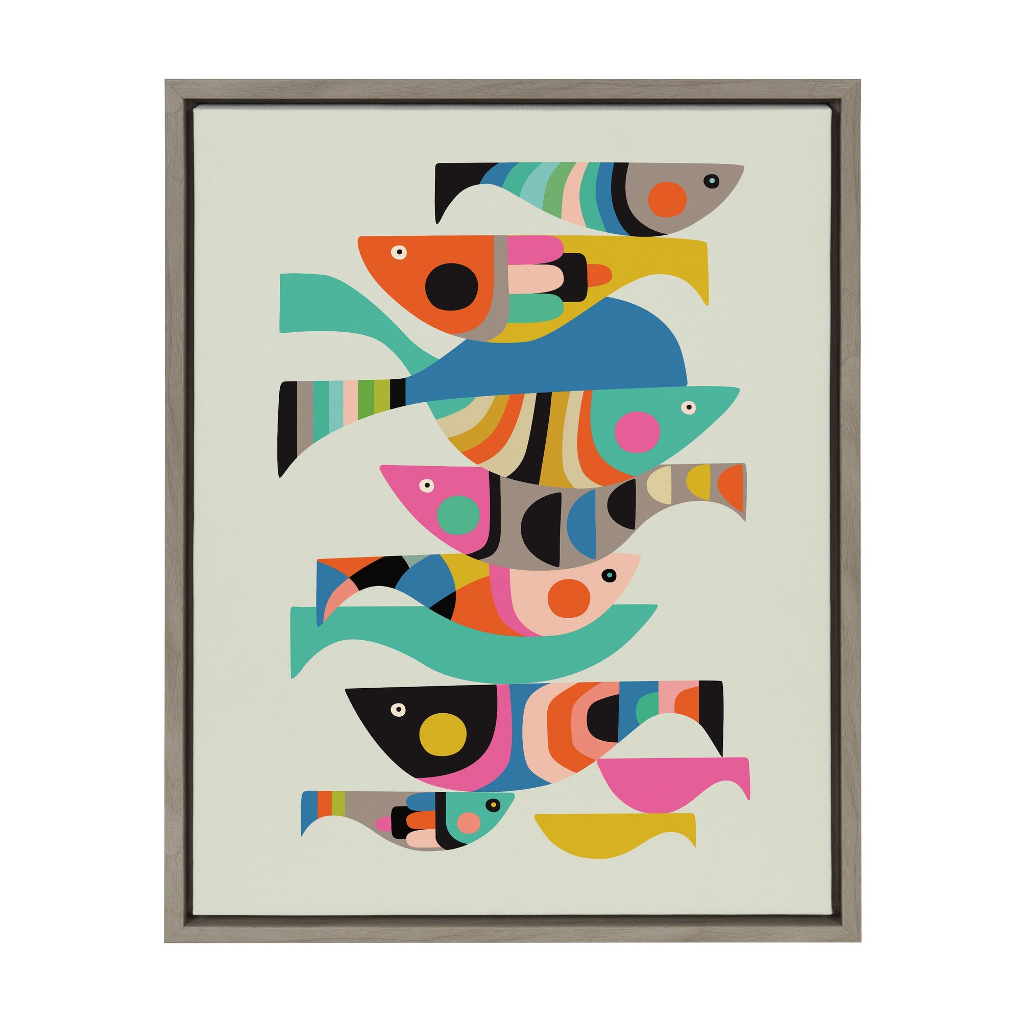 Sylvie Under the Sea Framed Canvas by kateandlaurel - product image 8 for Resin Society