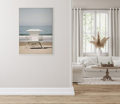 Sylvie Surf Shack Framed Canvas by kateandlaurel - product image 11 for Resin Society