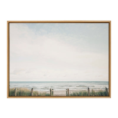 Sylvie Pale Sky Framed Canvas by Emiko and Mark Franzen of F2Images