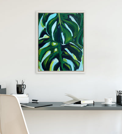 Sylvie Blank Framed Canvas 16x20