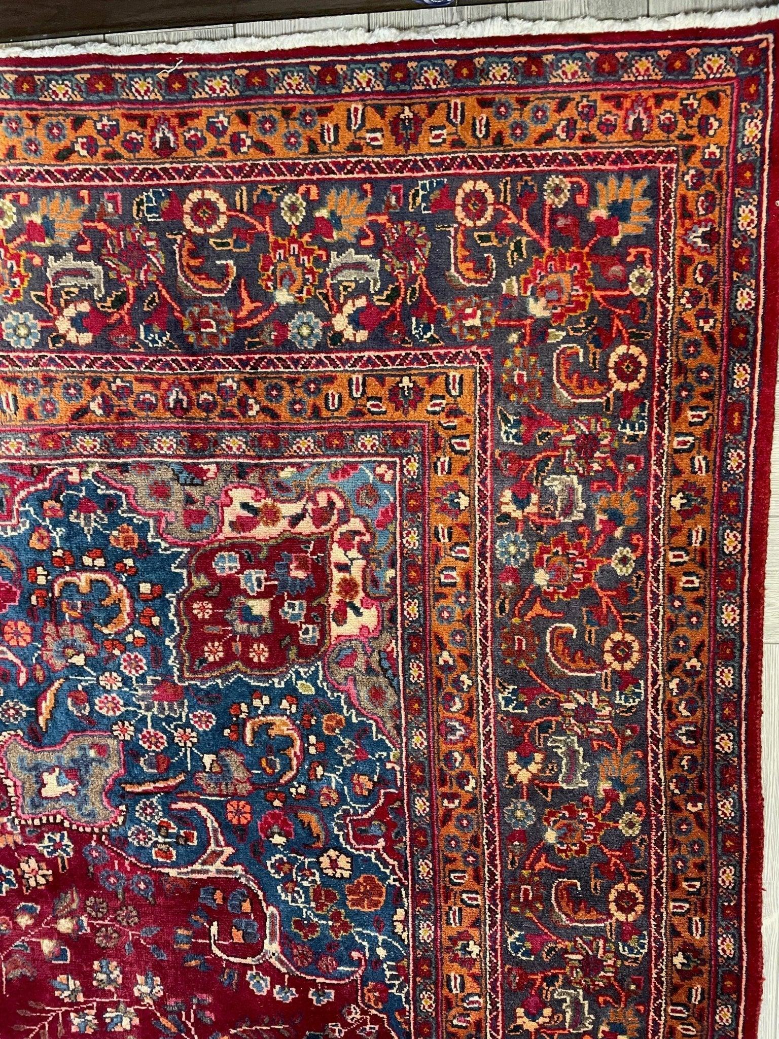 Elegant Hand Knotted Khorasan Area Rug 9’8” x 12’10” by Rugistan - product image 8 for Resin Society