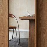 Oval Solid Wood Dining Table by Gizz - product image 6 for Resin Society
