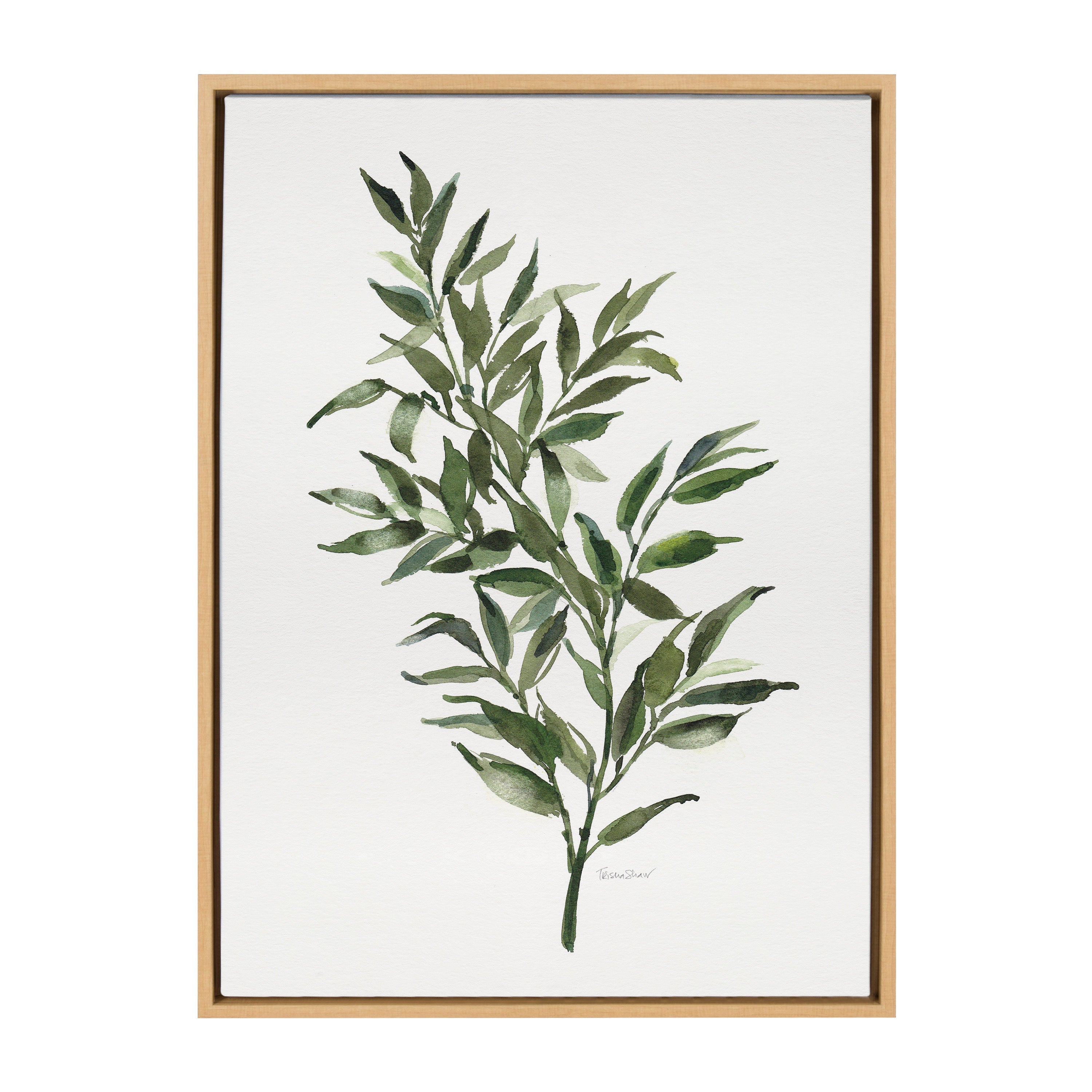 Sylvie Ruscus Framed Canvas by kateandlaurel - product image 9 for Resin Society