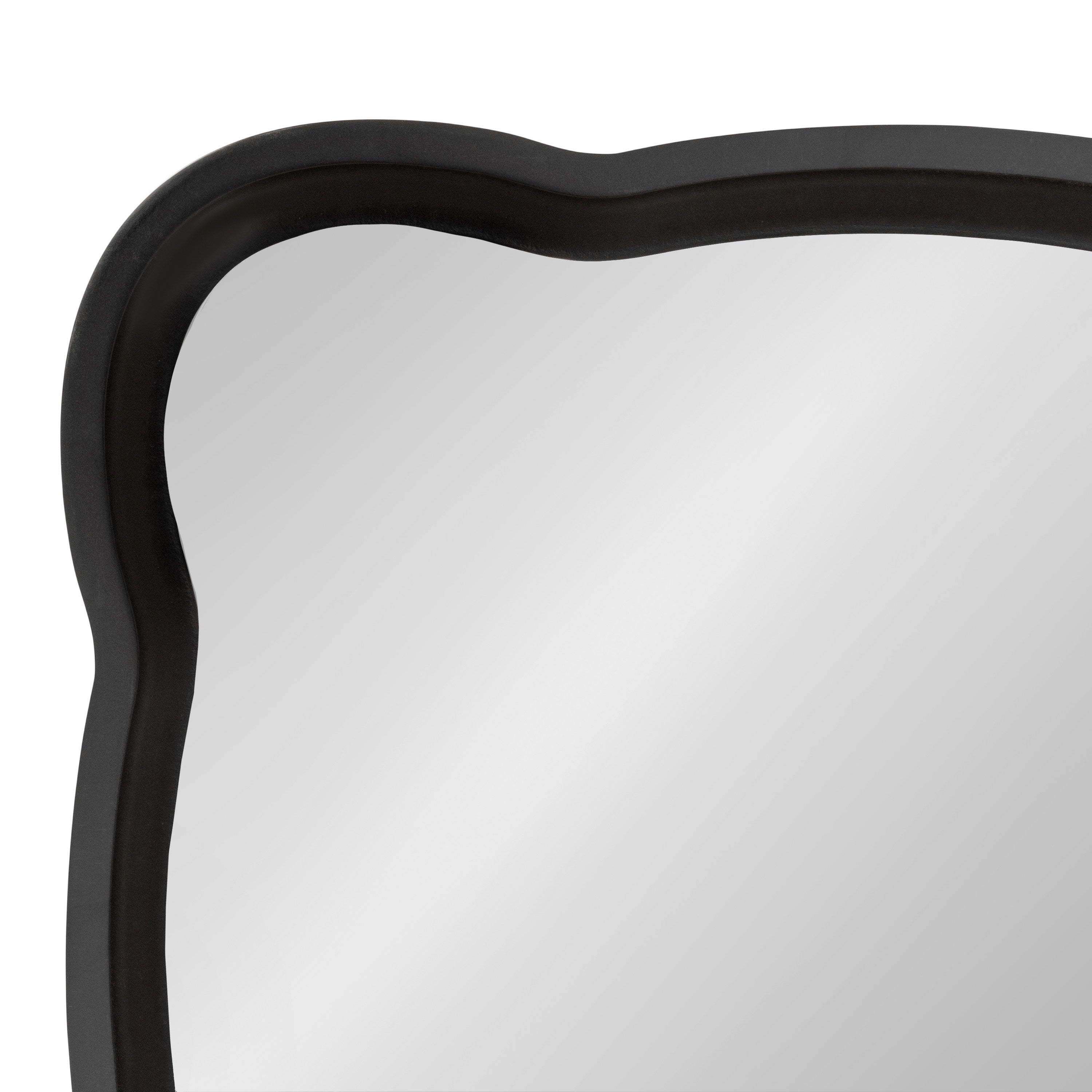 Hatherleigh Scallop Wood Wall Mirror by kateandlaurel - product image 11 for Resin Society