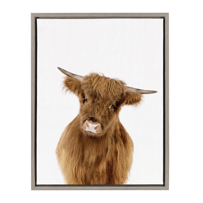Sylvie Animal Studio Highland Framed Canvas by kateandlaurel - product image 8 for Resin Society