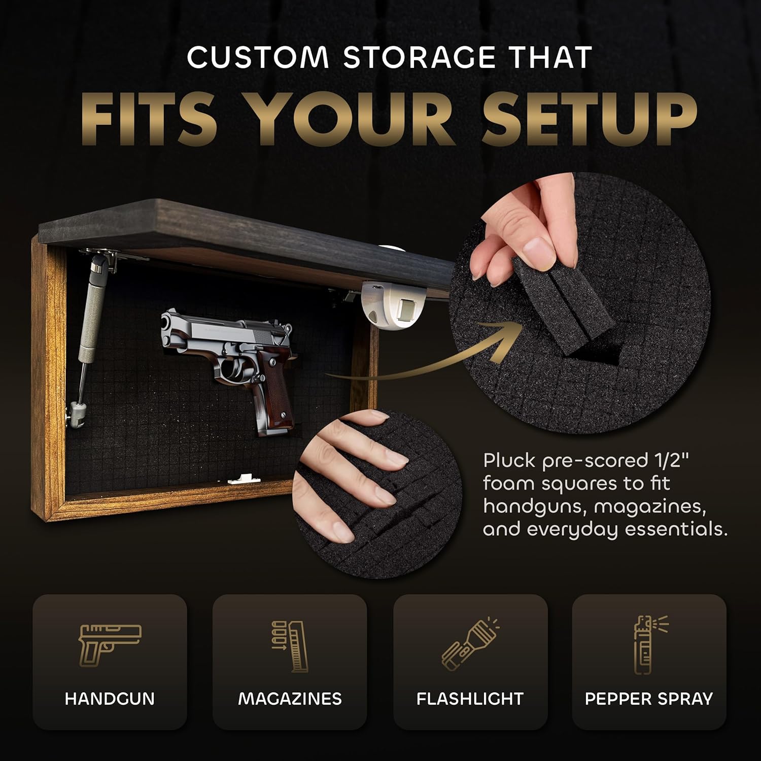Hidden Gun Cabinet Put On The Full Armor Of God by Bellewood Designs - product image 5 for Resin Society