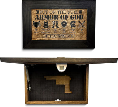 Hidden Gun Cabinet Put On The Full Armor Of God by Bellewood Designs - main product image for Resin Society