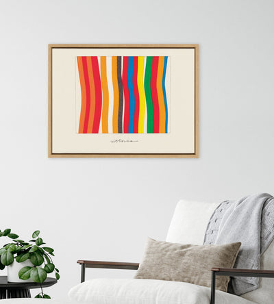 Sylvie Im Parallel to Myself Framed Canvas by Amber Vittoria