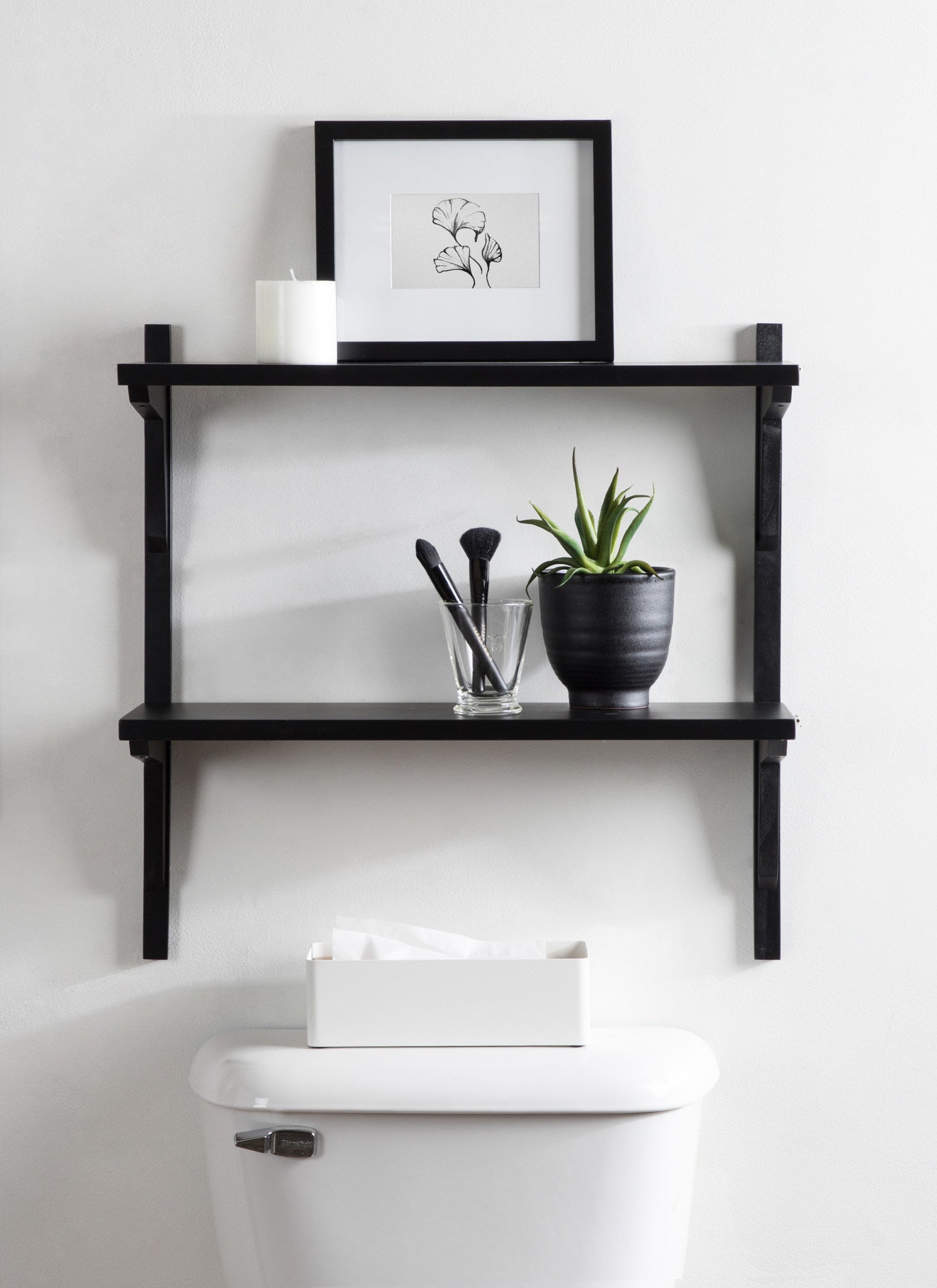 Meridien Wood Wall Shelf by kateandlaurel - product image 11 for Resin Society