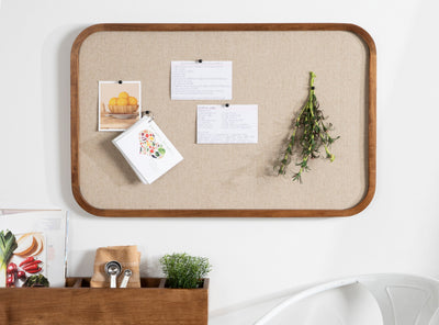 Hutton Wood Framed Fabric Pinboard by kateandlaurel - product image 14 for Resin Society