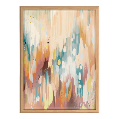 Blake Brushstroke 133 Framed Printed Glass by kateandlaurel - product image 8 for Resin Society