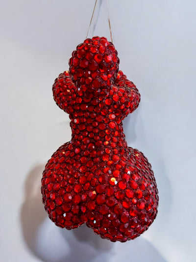 ESCALADORA INTERVENIDA (WALL SCULPTURE) RED