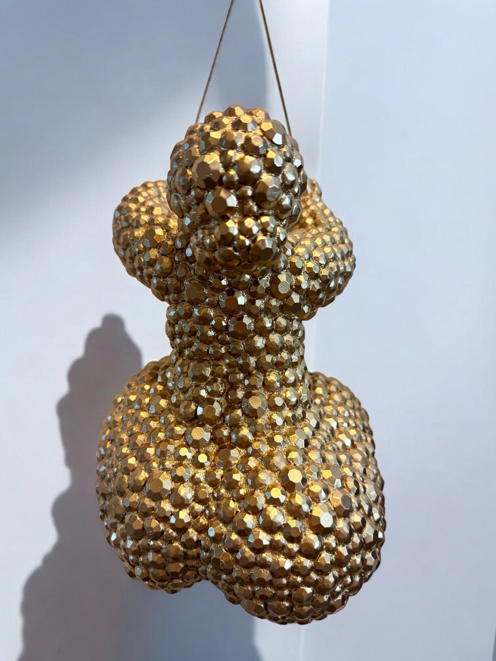 ESCALADORA INTERVENIDA (WALL SCULPTURE) GOLD by DEKOR - main product image for Resin Society