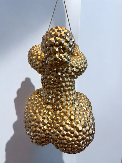 ESCALADORA INTERVENIDA (WALL SCULPTURE) GOLD