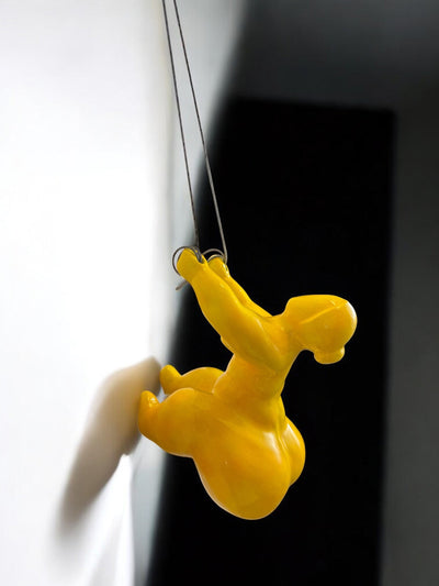 ESCALADORA PINTADA (WALL SCULPTURE) YELLOW