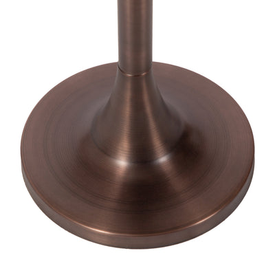 Baronet Round Marble and Metal Table