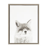 Sylvie Fox Portrait Framed Canvas by Simon Te Tai by kateandlaurel - product image 12 for Resin Society