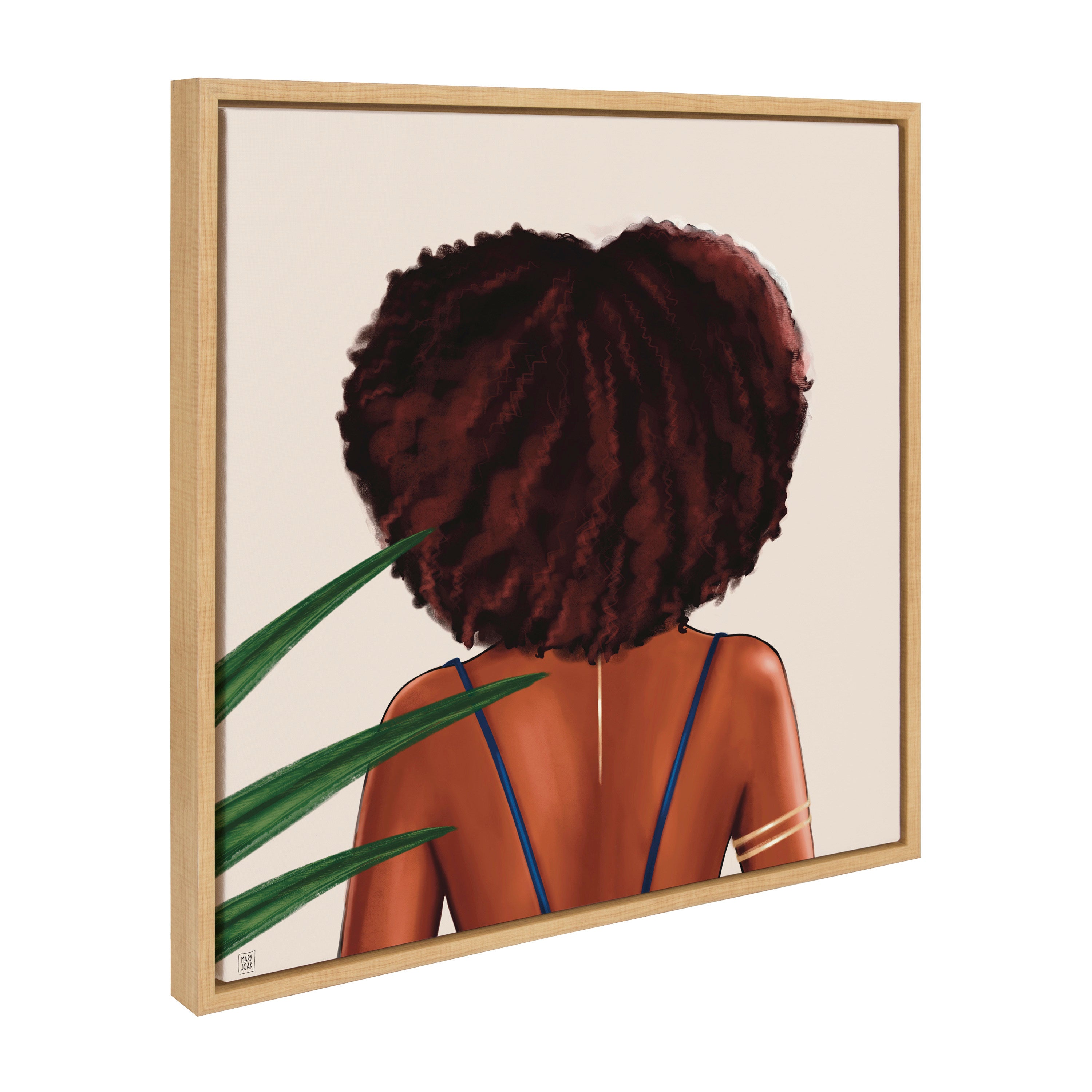 Sylvie Whatever You Want Framed Canvas by kateandlaurel - product image 2 for Resin Society