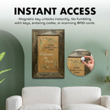 Hidden Gun Storage Every Family Story Concealed Shelf by Bellewood Designs - product image 3 for Resin Society