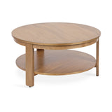 Foxford Round Wood Coffee Table by kateandlaurel
