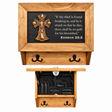 Decorative Gun Cabinet Wall-Mounted & Secure